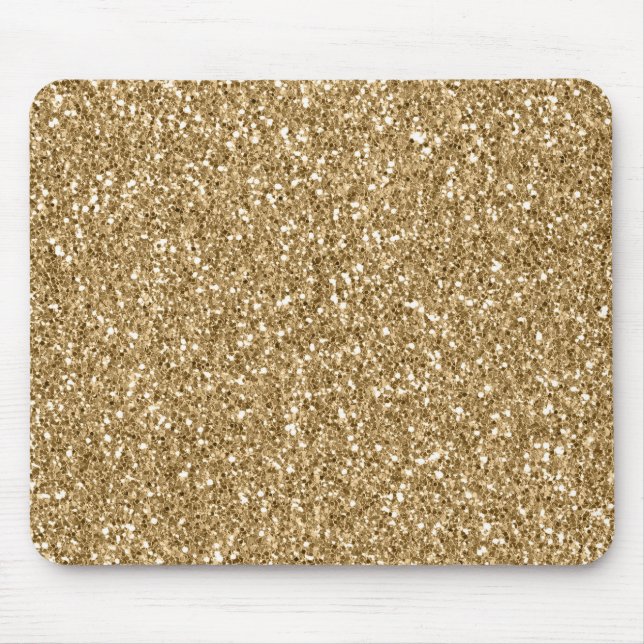 Guld Glitz Glitter Glam Gnistra Musmatta (Framsidan)