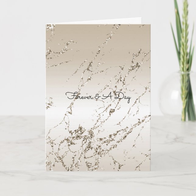 Guld Glitz Kort (Framsida)