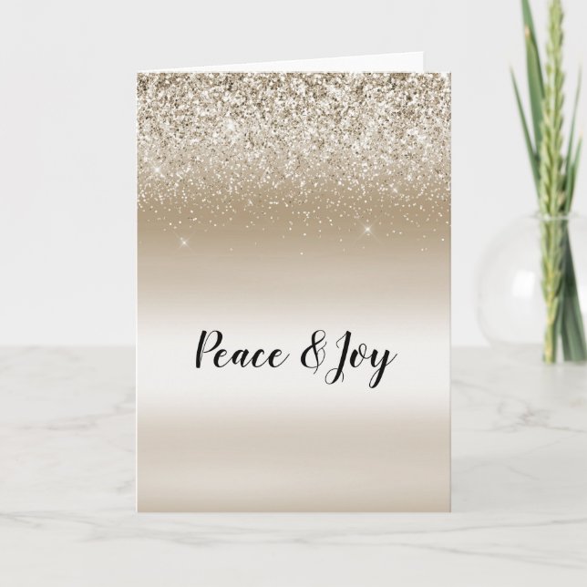 Guld Glitz Kort (Framsida)