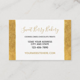 Guld Glitz Visitkort