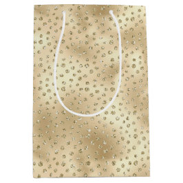 Guld Glitzy Glitter Dots      