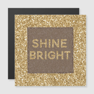 Guld Glitzy Glitter Shine Bright