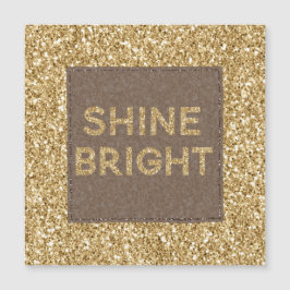 Guld Glitzy Glitter Shine Bright        