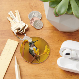 Guld- glöd nyckelring