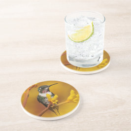 Guld- glöd underlägg sandsten