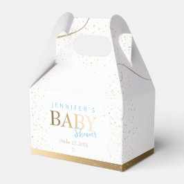 Guld Gnistra Boy Baby Shower Presentaskar