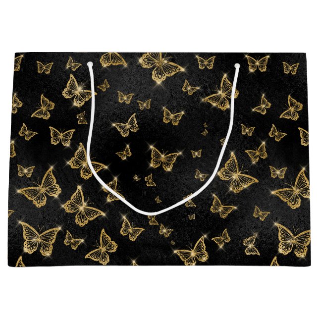 Guld Gnistra Glam Butterflies (Framsidan)