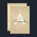 Guld Gnistra Glitter 40:e födelsedag Party Inbjudningar<br><div class="desc">Luxury Guld Gnistra Glitter Girly Födelsedagsfest Monogram Namn och första 40:e födelsedagsinbjudan. Denna 40-dagarsinbjudan är perfekt för Guld Gnistra Glitter Girly Party att tittar fira i Guld.</div>