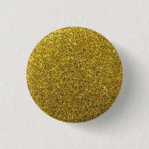 Guld Gnistra Glitter Knapp