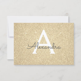 Guld Gnistra Glitter Sweet 16 Spara datumet