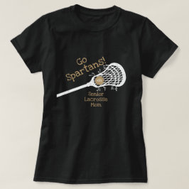 Guld Go Team Lacrosse Mamma T Shirt