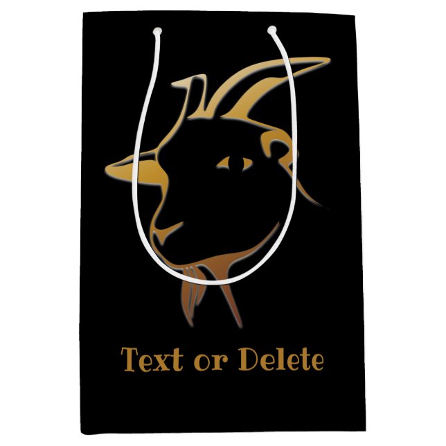 Guld Goat på Black (Framsidan)