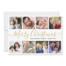 Guld God jul 9 Fotokollage