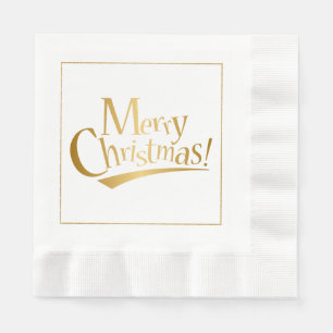 Guld God jul Pappra blöjor Pappersservett