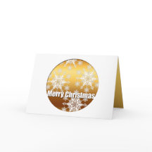 GULD GOD JUL SNÖFLINGOR + DIKT