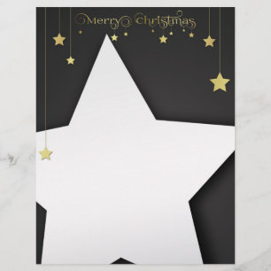 Guld God jul Stars