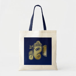 Guld Goddess Ganesha - Budget Tote Tygkasse