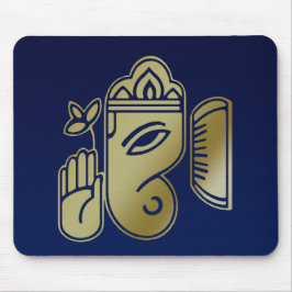 Guld Goddess Ganesha - Mousepad Musmatta