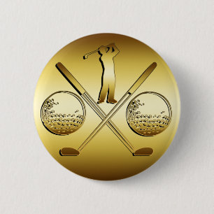 GULD- GOLF KNAPP