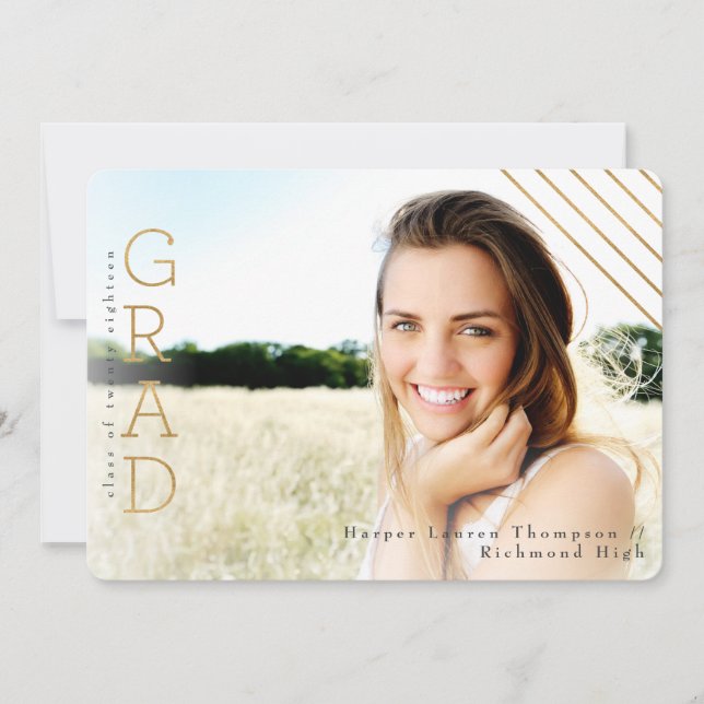 GULD GRAD MEDDELANDE (Framsida)