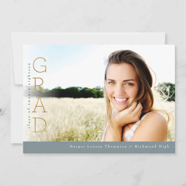 GULD GRAD MEDDELANDE (Framsida)