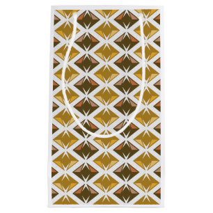 Guld- grafiskt diamantmönster