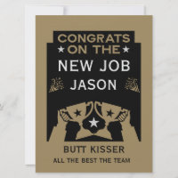 Guld Grattis På Det Nya Jobbet