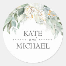 Guld Grey Löv Wandan Bröllop