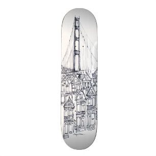 Guld- grind skateboard bräda 20,5 cm