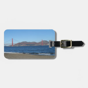 Guld- grindbro San Francisco Bagagebricka