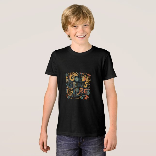 Guld Grins Galore T Shirt (Framsida Full)
