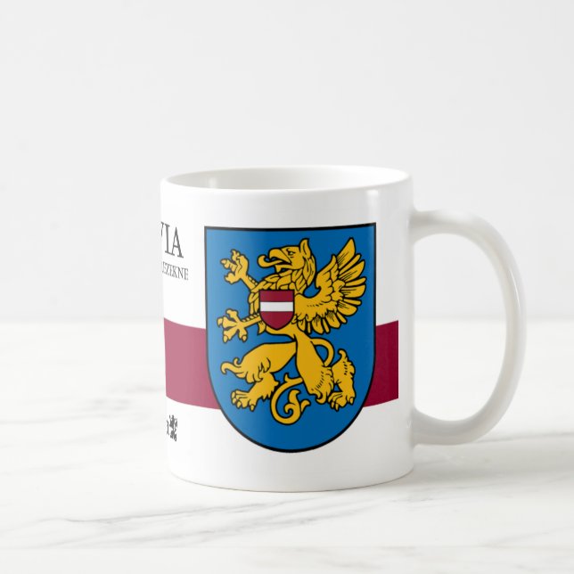 Guld- grip från Rezekne Lettland Kaffemugg (Höger)