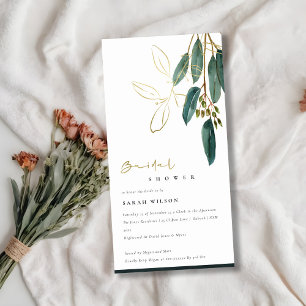 GULD GRÖNT EUCALYPTUS FAUNA MÖHIPPA INBJUDAN