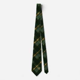 Guld Grönt jul Play Monogram Neck Tie Slips