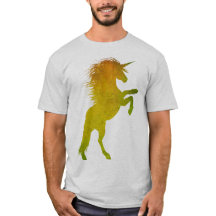 Guld Grunge Unicorn