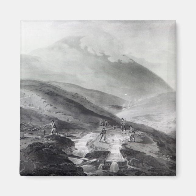 Guld gruvor, Wicklow-regionen Magnet (Framsidan)