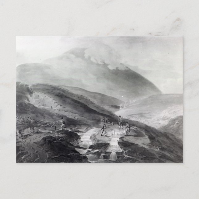 Guld gruvor, Wicklow-regionen Vykort (Framsida)