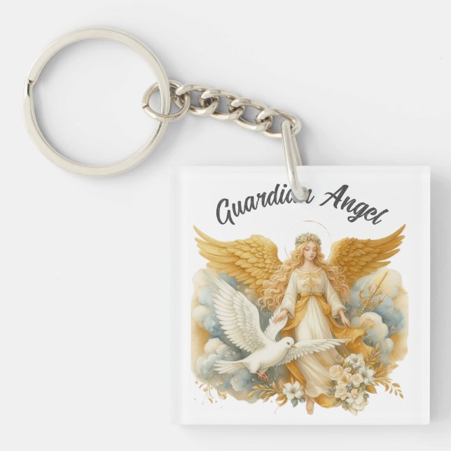 Guld Guardian Angel-märke (Framsidan)
