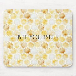Guld Gult Honeycomb Musmatta