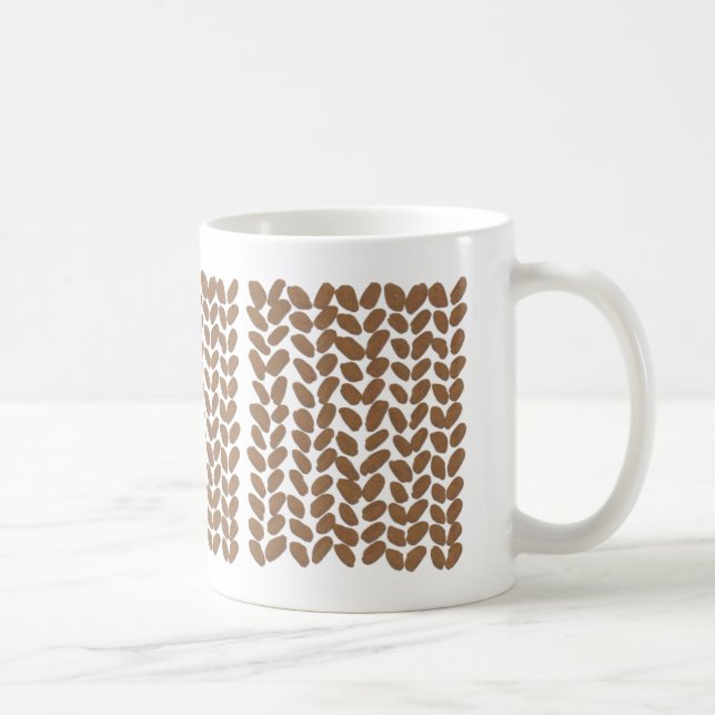 Guld- handarbetemugg kaffemugg (Höger)