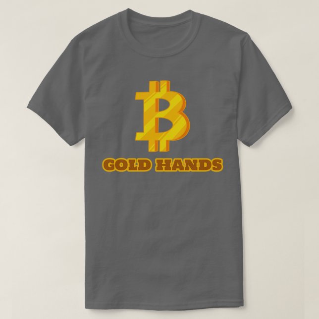 Guld Händer Daytrader Shirt Design T (Design framsida)