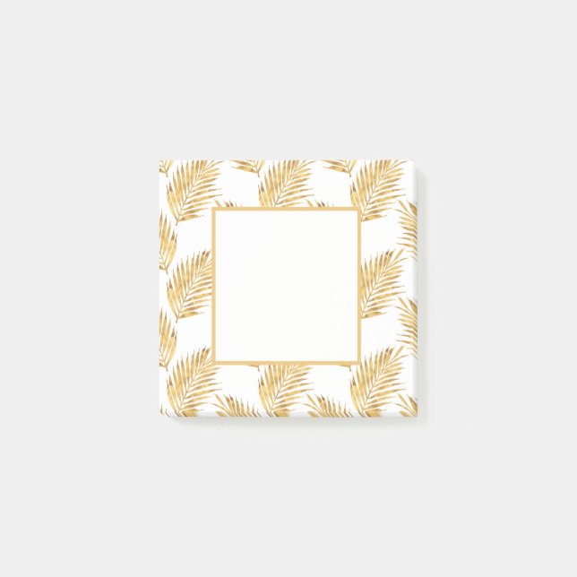 Guld Handflatan fronter Post-it Block (Framsida)