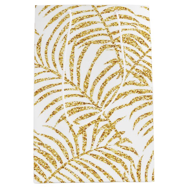 Guld Handflatan Gift Bag (Framsidan)