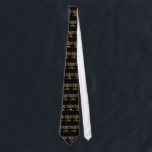 Guld- Hanukkah Tie Slips<br><div class="desc">Ha lyckliga tankar denna säsong…, </div>