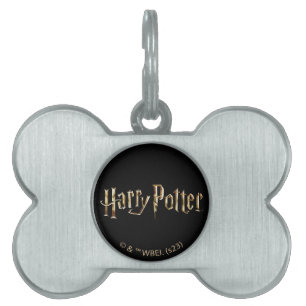 Guld Harry Potter Logotyp ID-bricka Husdjur