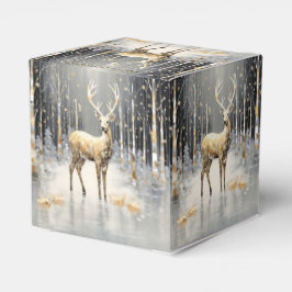 Guld-Helgdag för julrenar Presentaskar