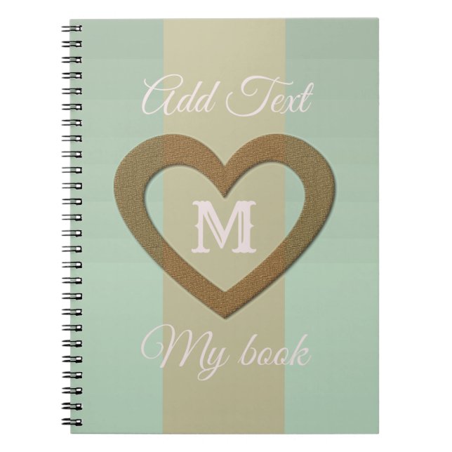 Guld Helgdagars Vibe Anteckningsbok (Framsidan)