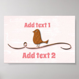 Guld Helgdagars Vibe Poster