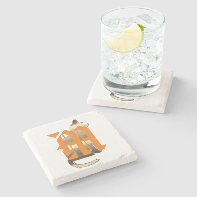 Guld Helgdagars Vibe Stenunderlägg (Sidan)