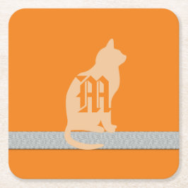 Guld Helgdagars Vibe Underlägg Papper Kvadrat